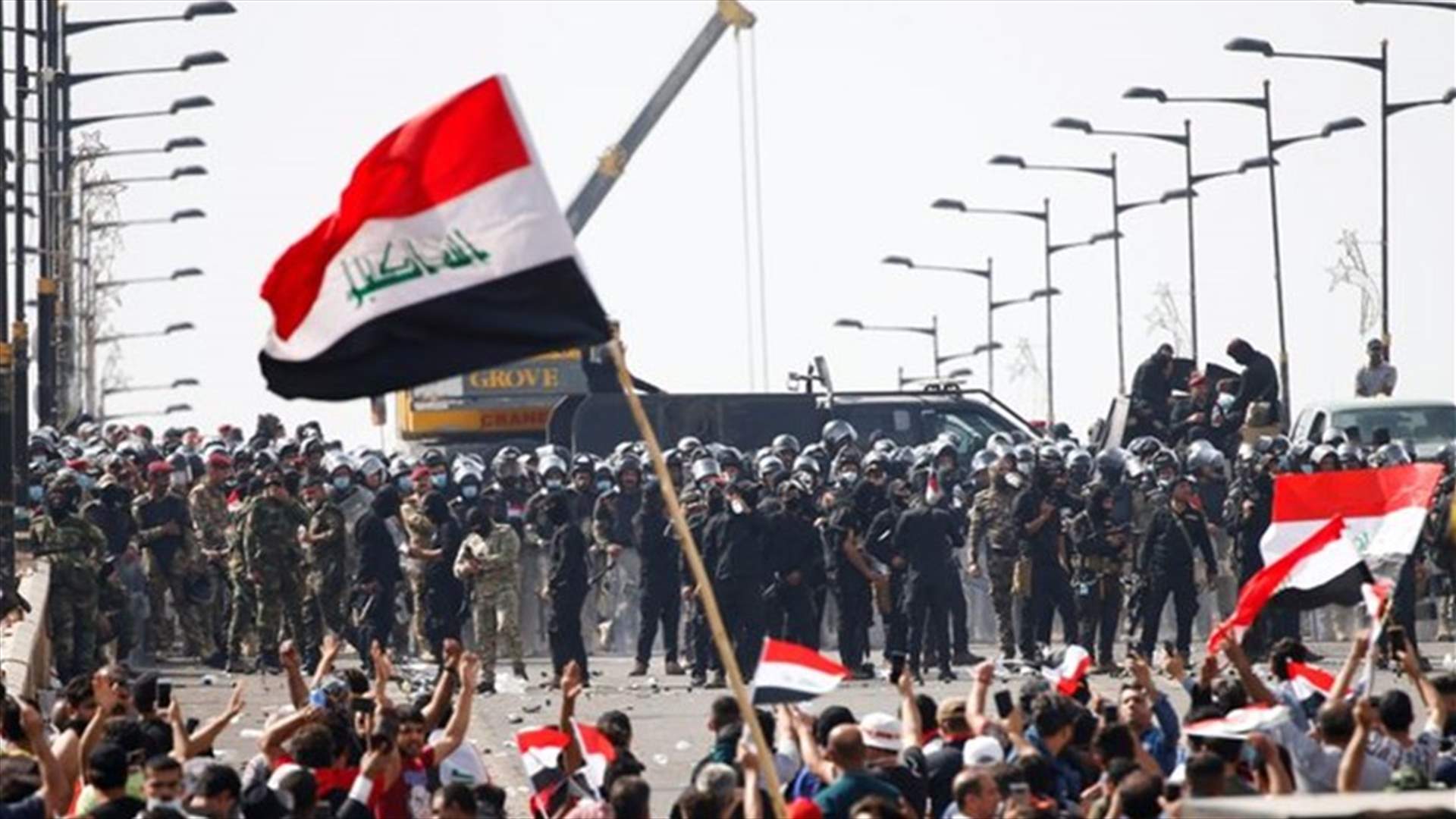 احتجاجات مضادة مرجحة في بغداد وسط توتر سياسي في البلاد