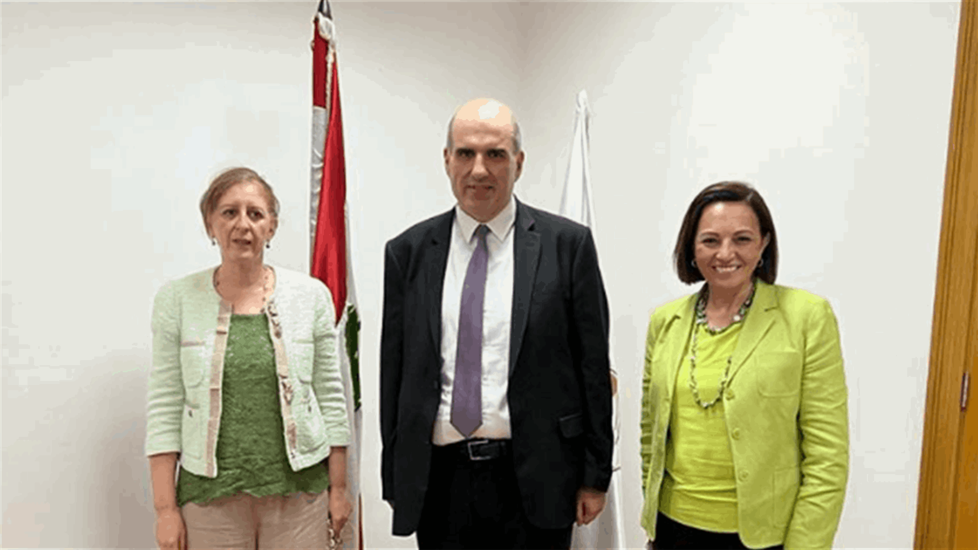 المدير العام للزراعة عرض مع الممثلة الجديدة لمنظمة الفاو في لبنان التعاون الزراعي بين لبنان والفاو
