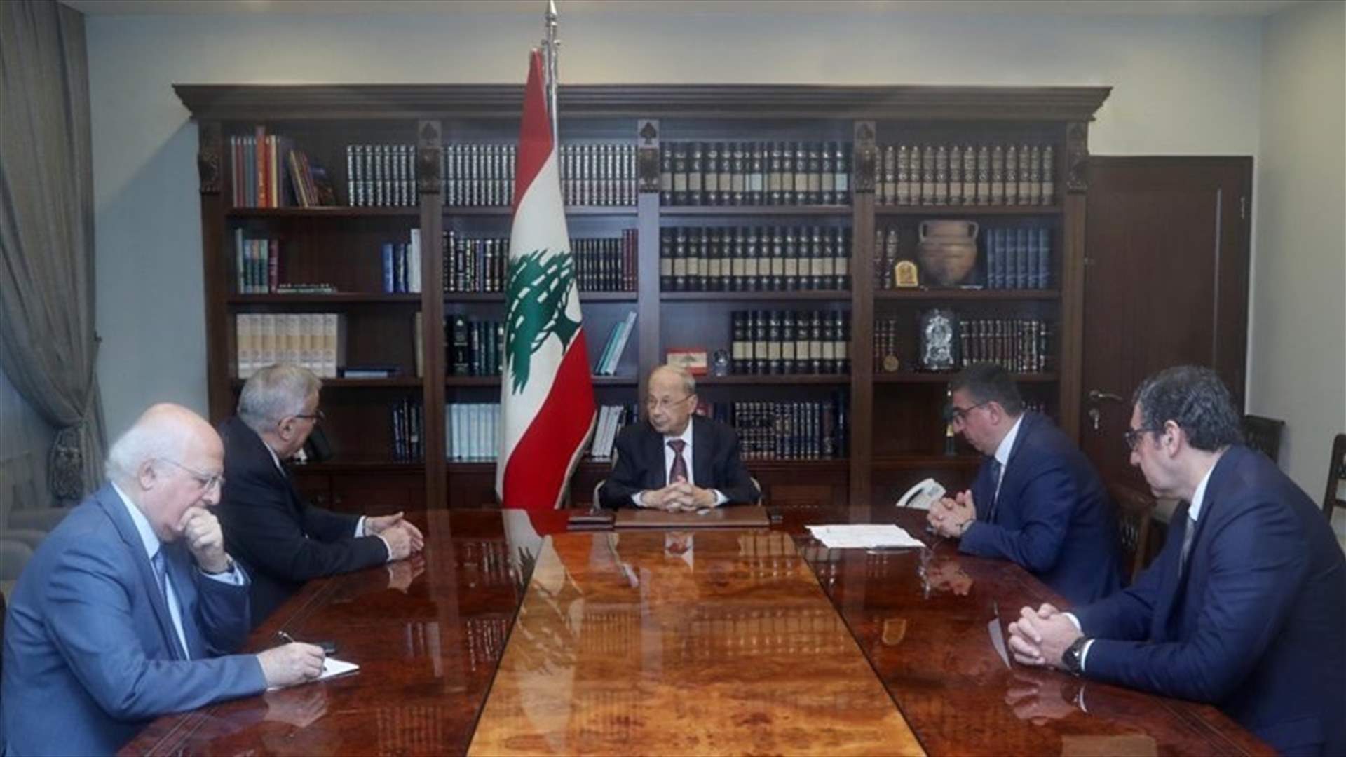 Hajjar after meeting Aoun over return of Syrian refugees: Contacts with Syria were never disrupted