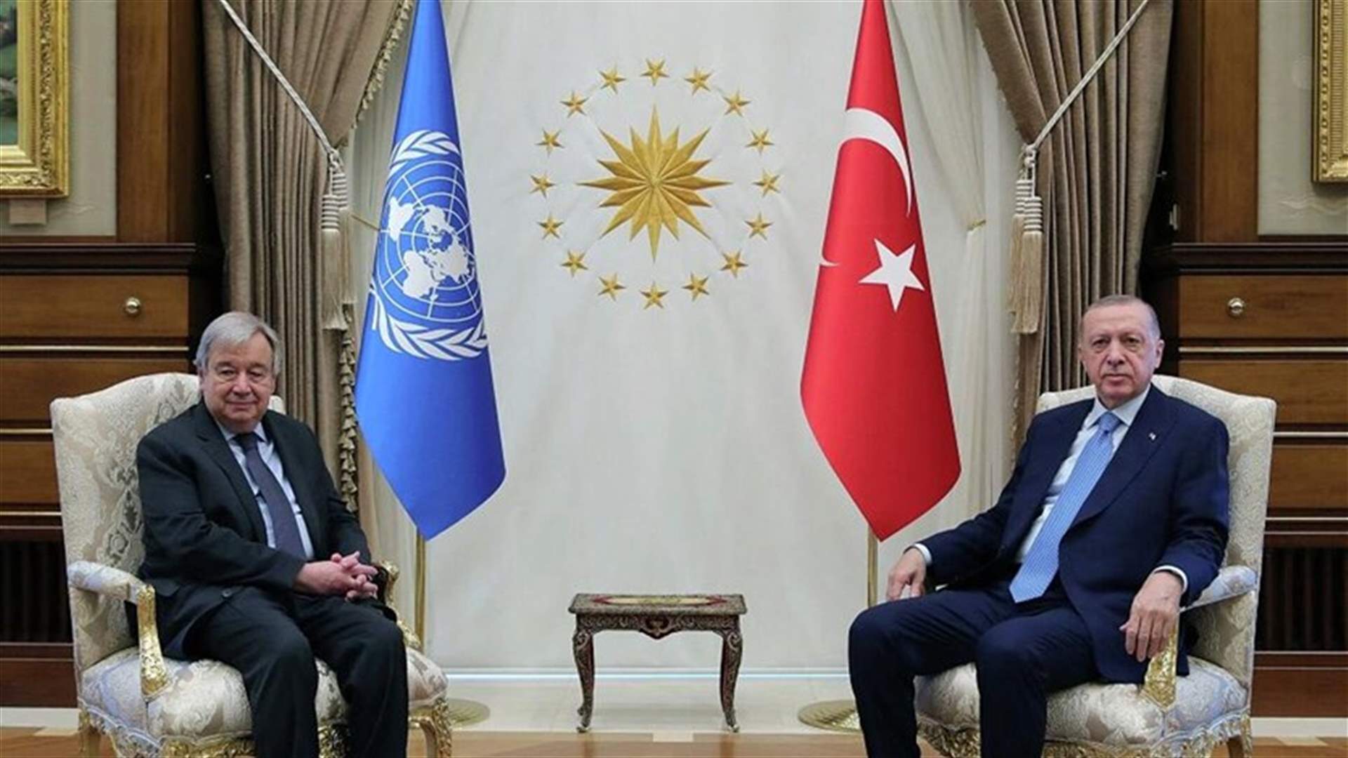 إردوغان وغوتيريش سيجتمعان مع زيلينسكي الخميس في أوكرانيا