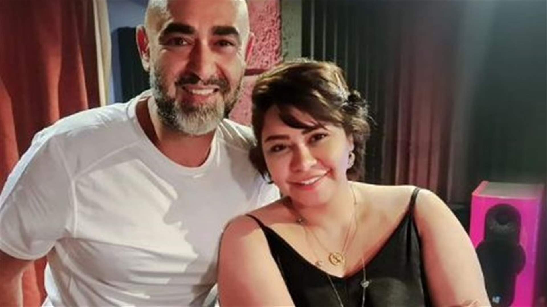 شيرين عبد الوهاب مع "ميمي أجدع رجل في مصر" (صورة)