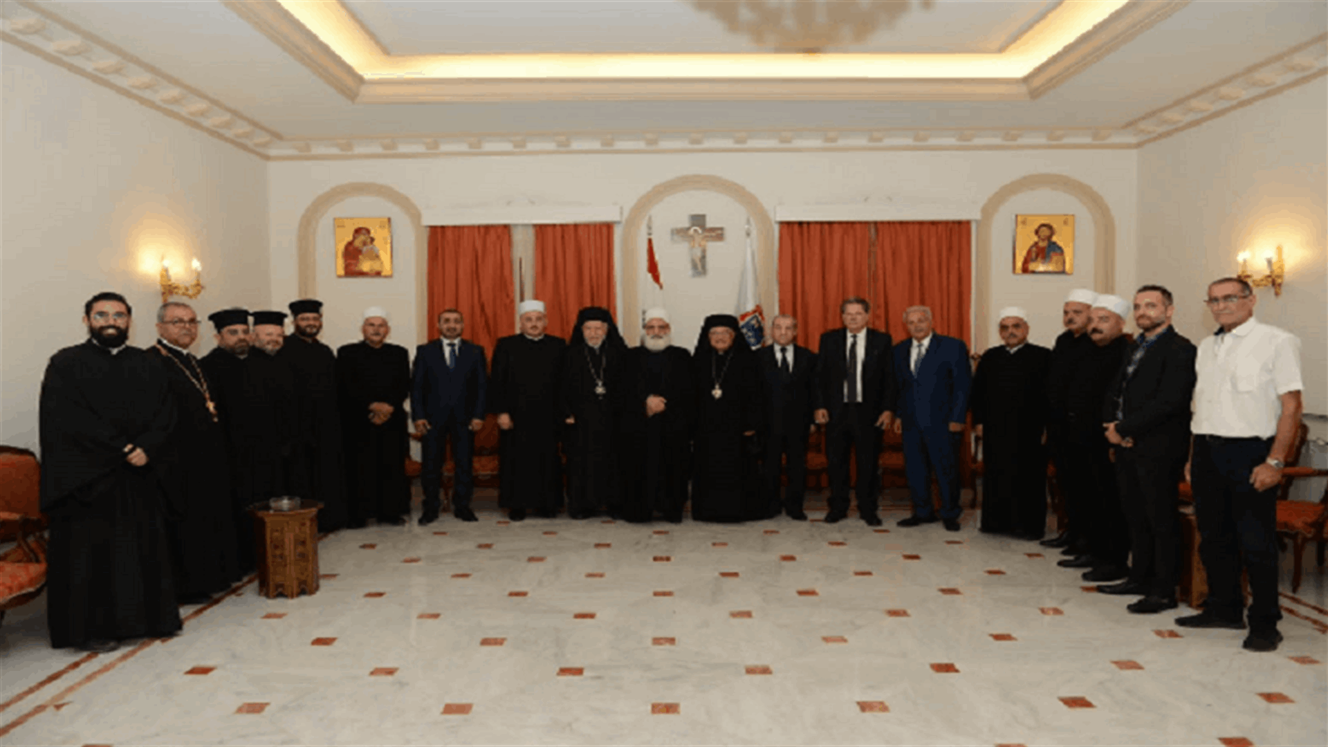 العبسي استقبل شيخ العقل: نتطلع دائما الى بناء الجسور بين بعضنا البعض وليس بناء الحواجز