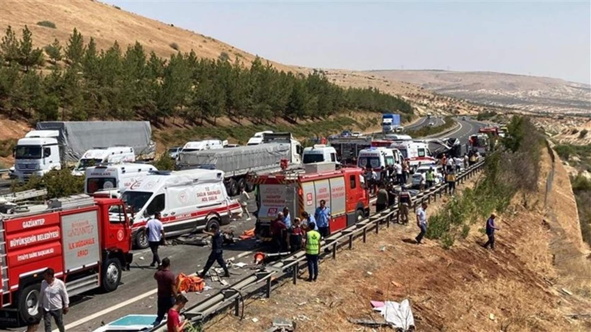 32 قتيلًا على الأقل في حادثي سير في تركيا