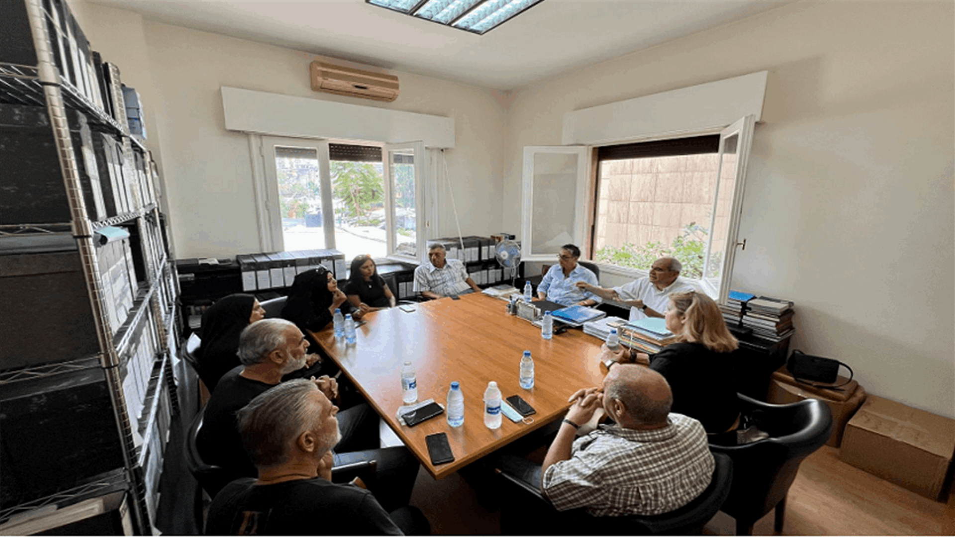 وفد من أهالي ضحايا ٤ آب إلتقى النائبين نجاة عون صليبا وملحم خلف
