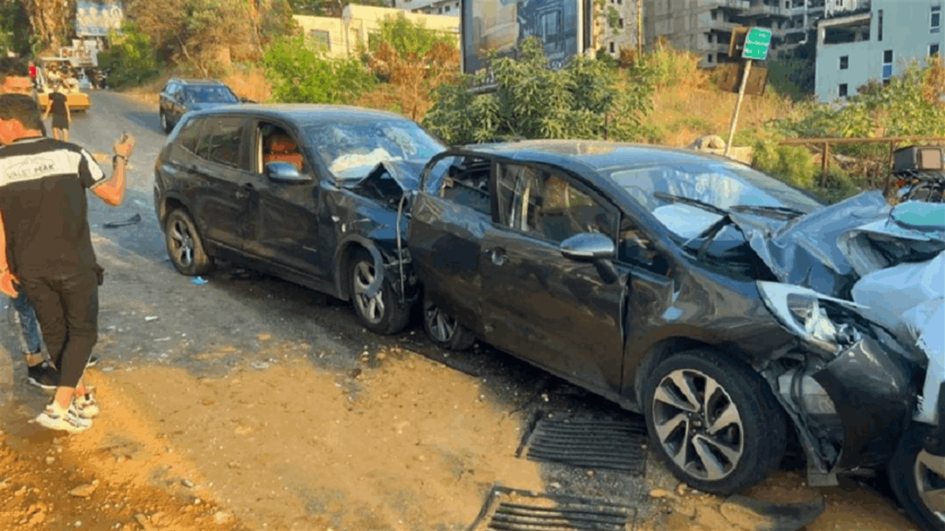 9 جرحى في حادث سير على الطريق البحرية في ساحل علما كسروان