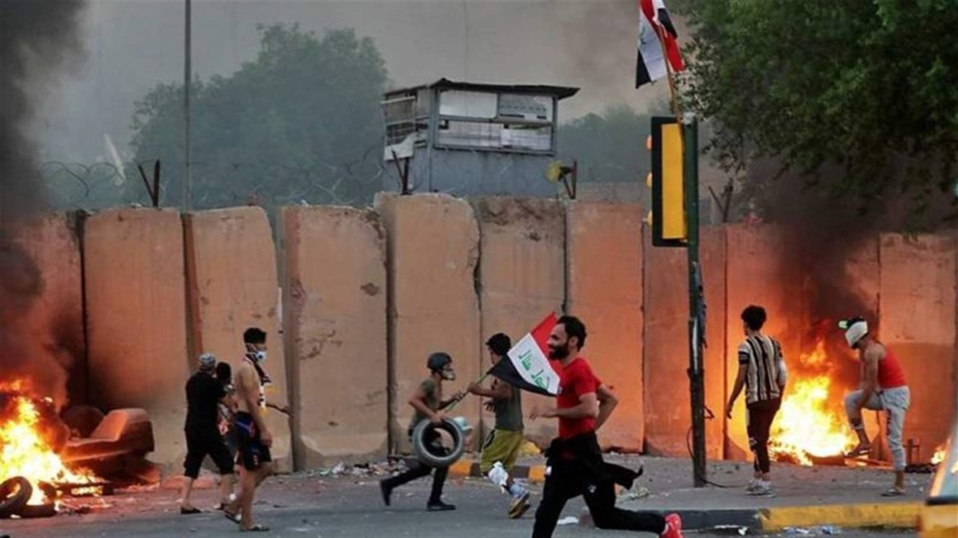 30 قتيلا بالرصاص في اشتباكات بغداد قبل انتهائها الثلاثاء