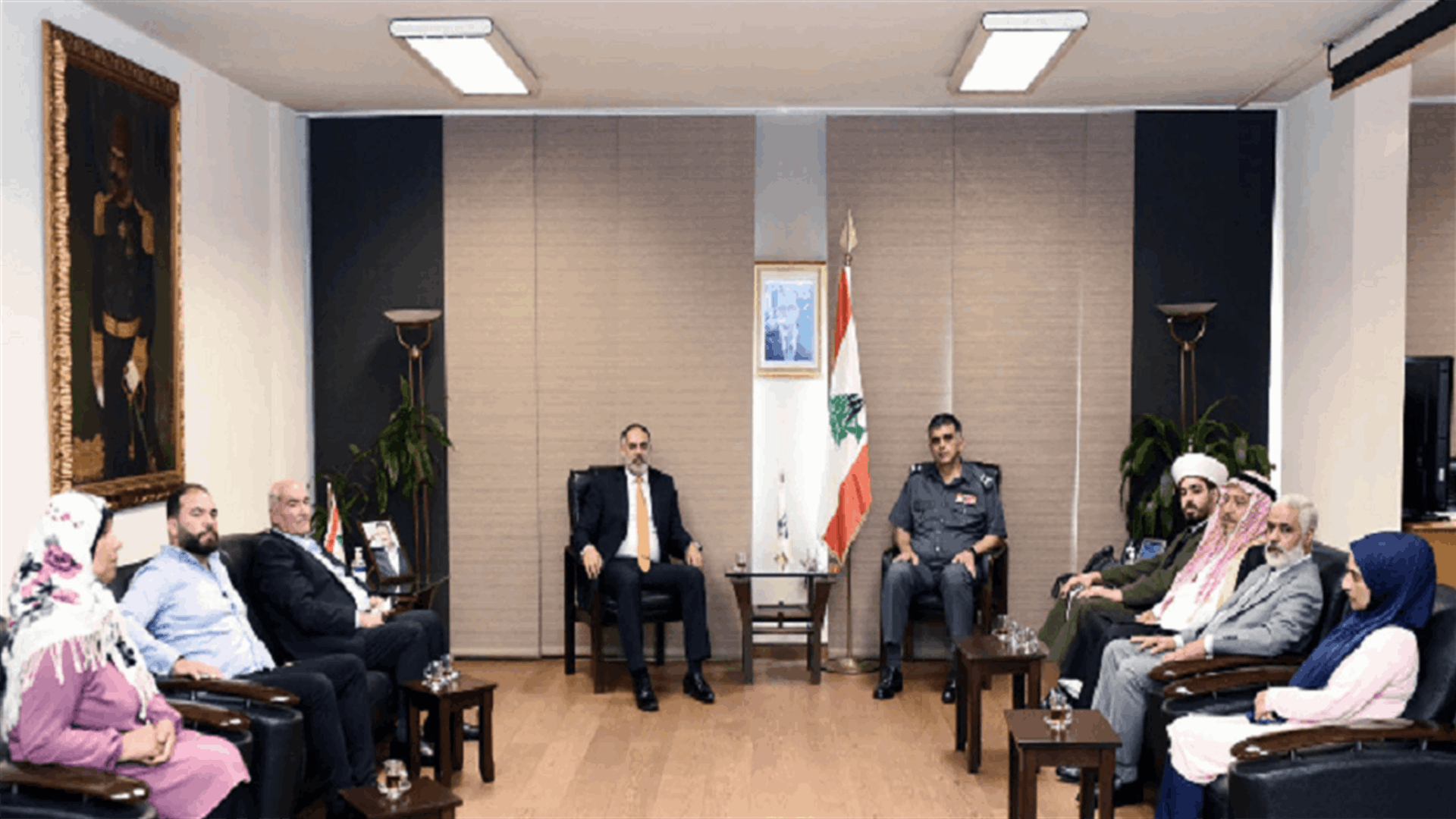 عثمان أمام وفد من أهالي موقوفي عرب خلده والسعديات: تطبيق القوانين يجب أن يؤدي الى العدالة