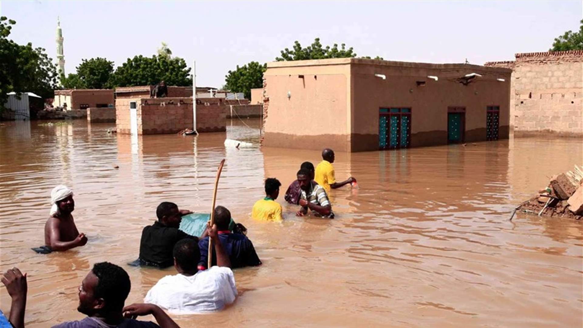 ارتفاع حصيلة ضحايا الفيضانات في السودان الى 112 قتيلا