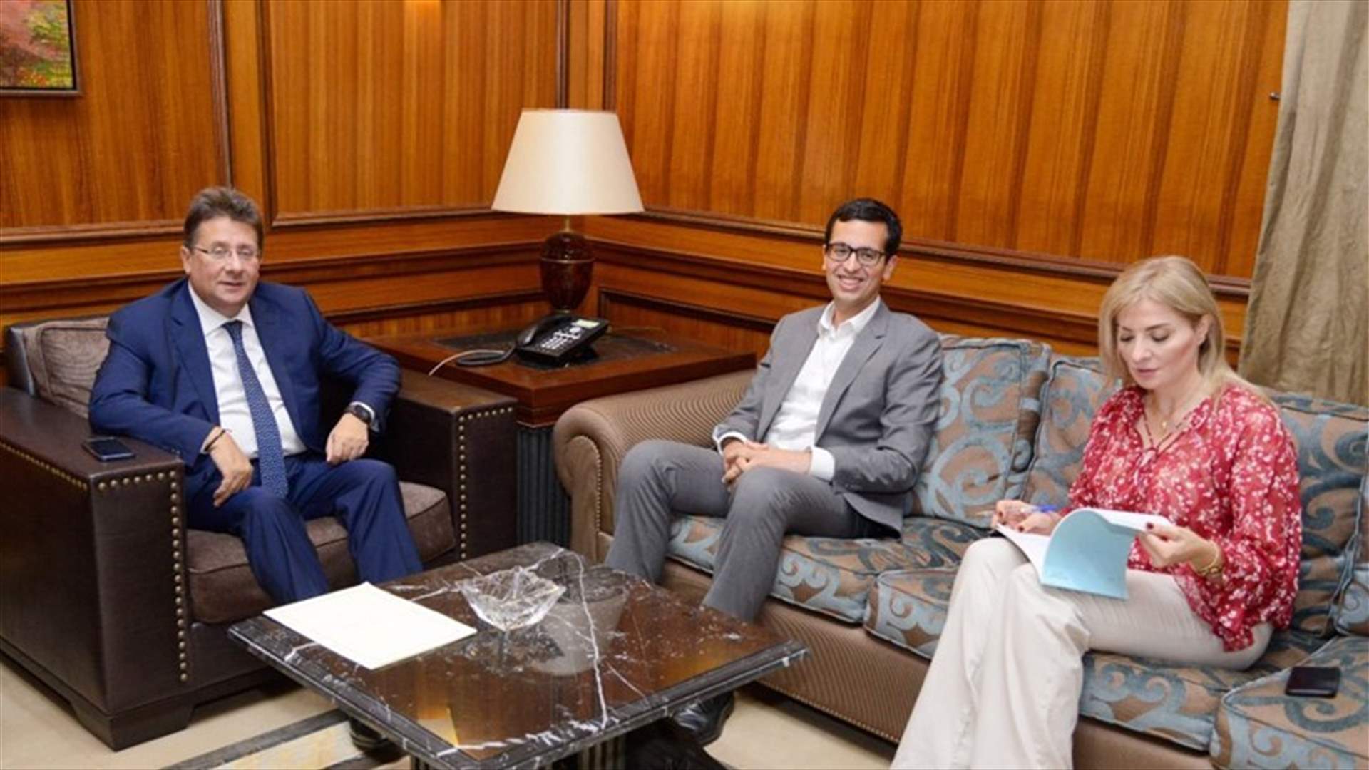 MP Kanaan meets with IMF official Lima