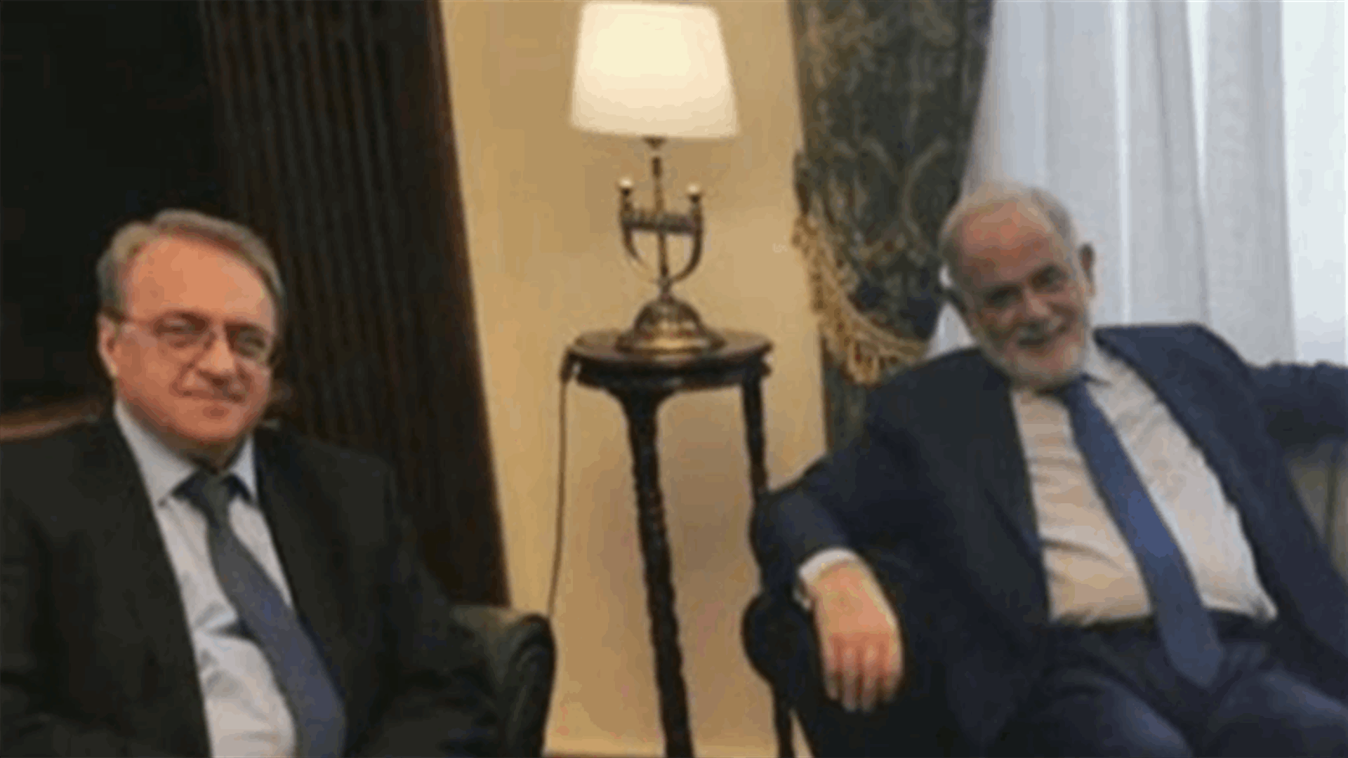 بوغدانوف التقى أبو زيد آملاً حل القضايا الصعبة على اساس توازن المصالح لمنع فراغ السلطة