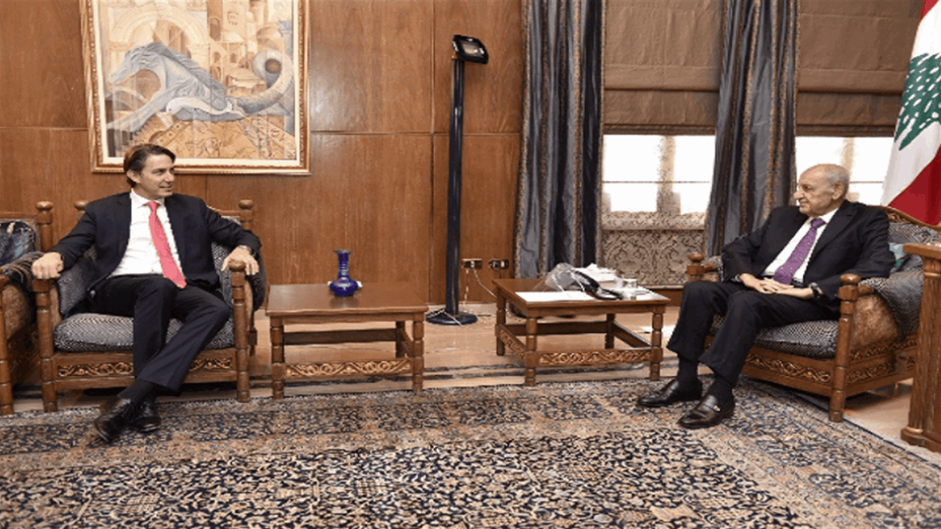 بري أكد تمسك لبنان باتفاق الإطار وعزمه على استثمار ثرواته: للعودة إلى الناقورة للتفاوض غير المباشر
