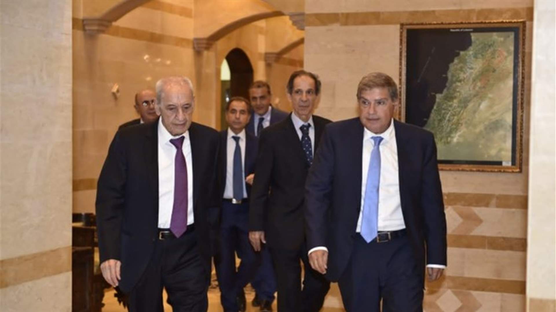 بري اطلع من وفد "الريجي" على التحضيرات لشراء المحاصيل