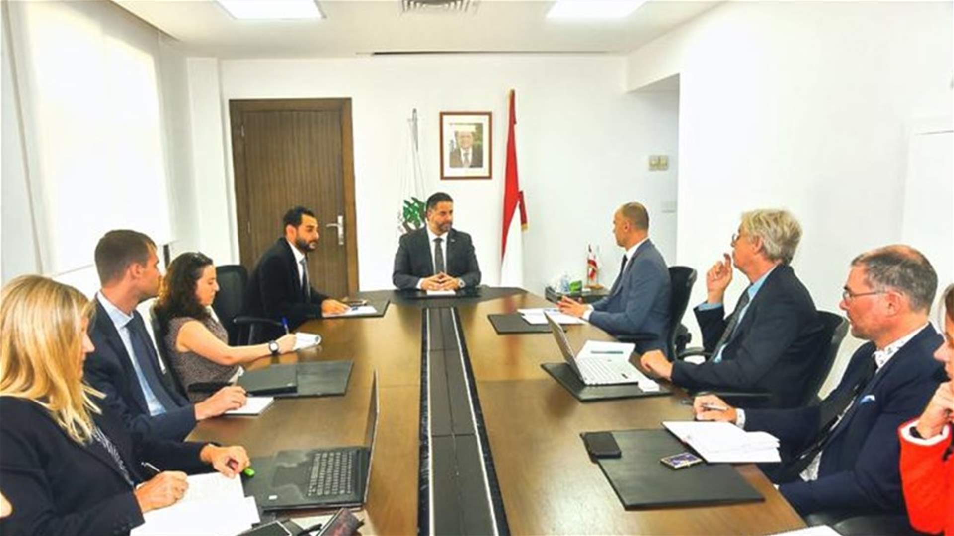 وزير الاقتصاد استقبل بعثة السياسة الضريبية في صندوق النقد الدولي