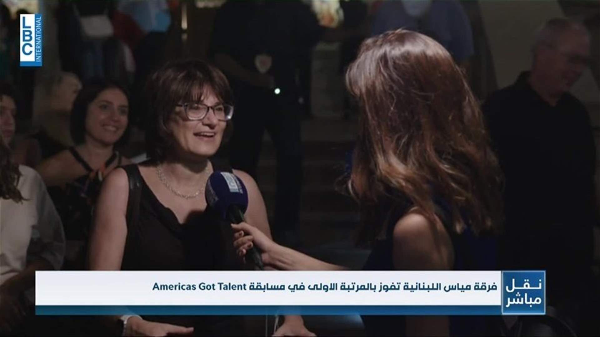 Audience reacts to Mayyas group winning AGT competition