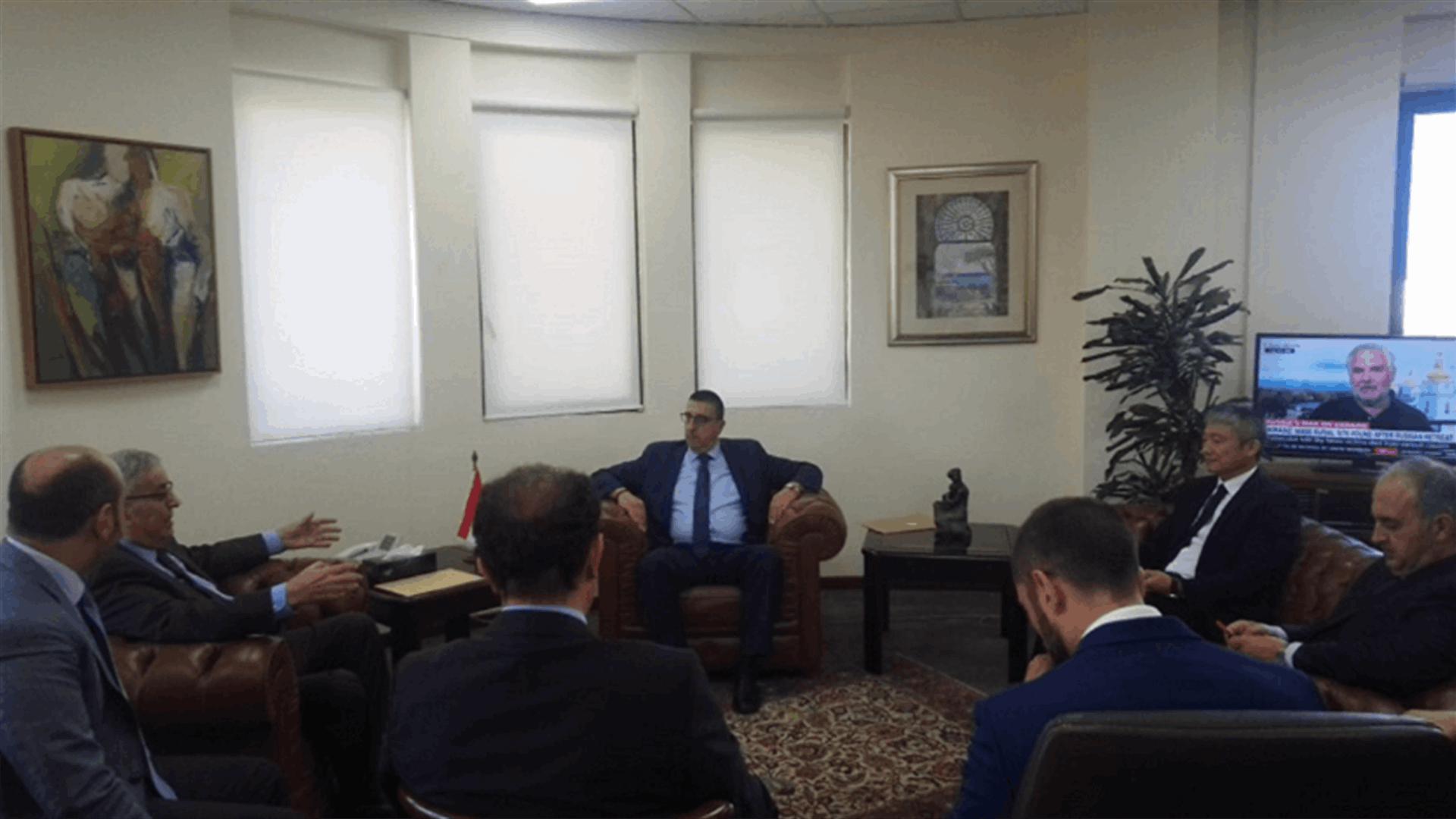 بو حبيب وحجار عرضا مع إيتو تفعيل التعاون في موضوع النازحين