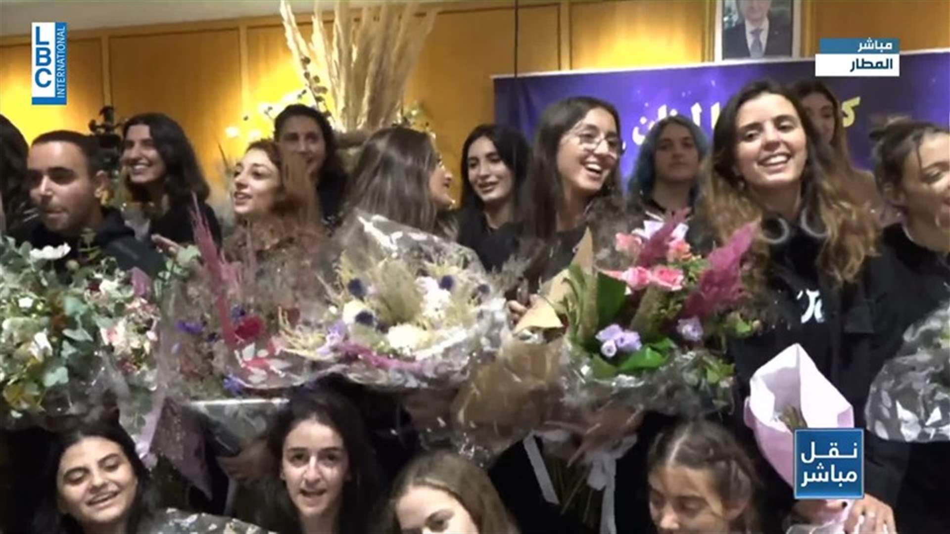 فرحة فتيات فرقة &quot;مياس&quot; لا توصف (فيديو)