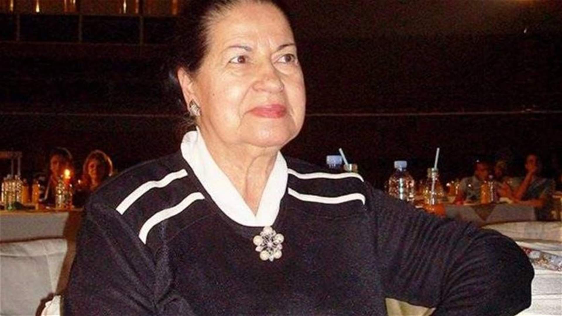وفاة الممثلة الجزائرية فريدة صابونجي عن 92 عاما