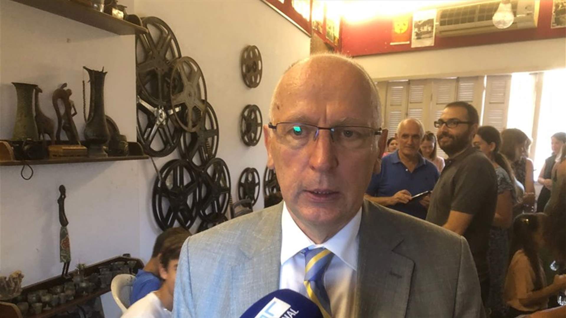 السفير الاوكراني لدى لبنان: وجدنا طرقًا موازية لتزويد لبنان بالحبوب والقمح