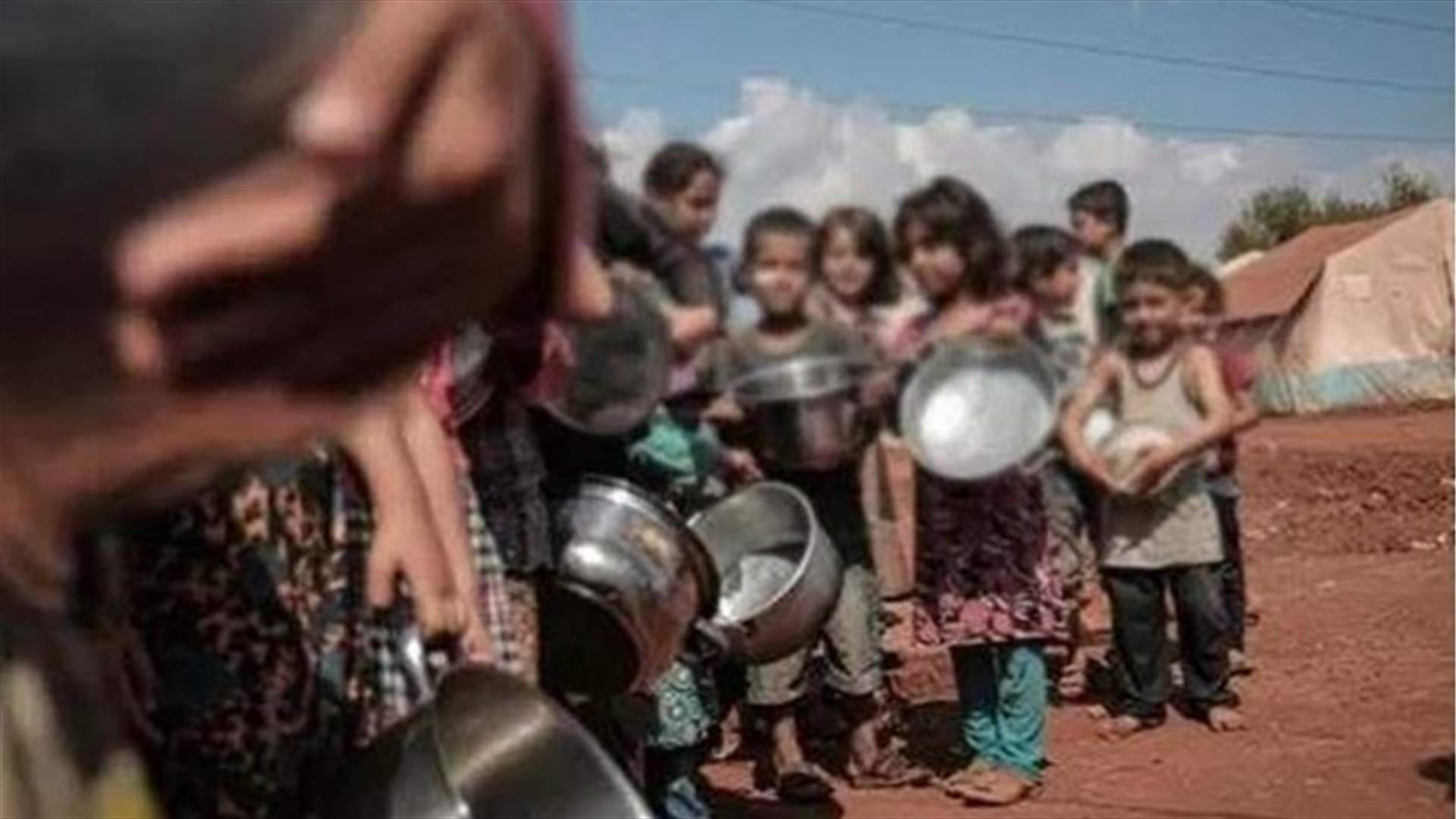 شخص في العالم يموت من الجوع كل أربع ثوان