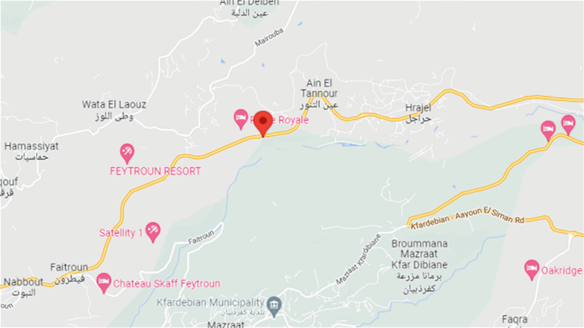 قتيل وجريح بحادث سير عند مستديرة ميروبا (صور)