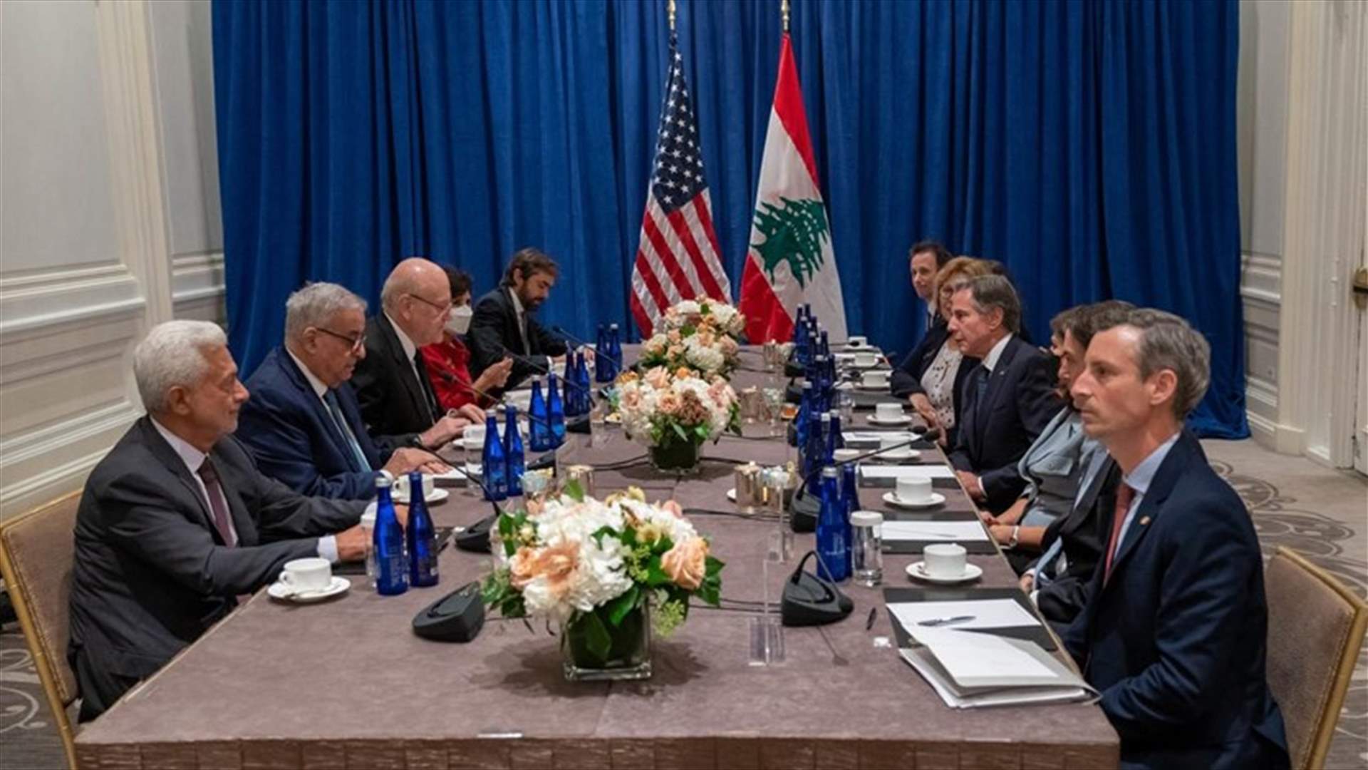 Mikati meets with US Secretary of State Blinken