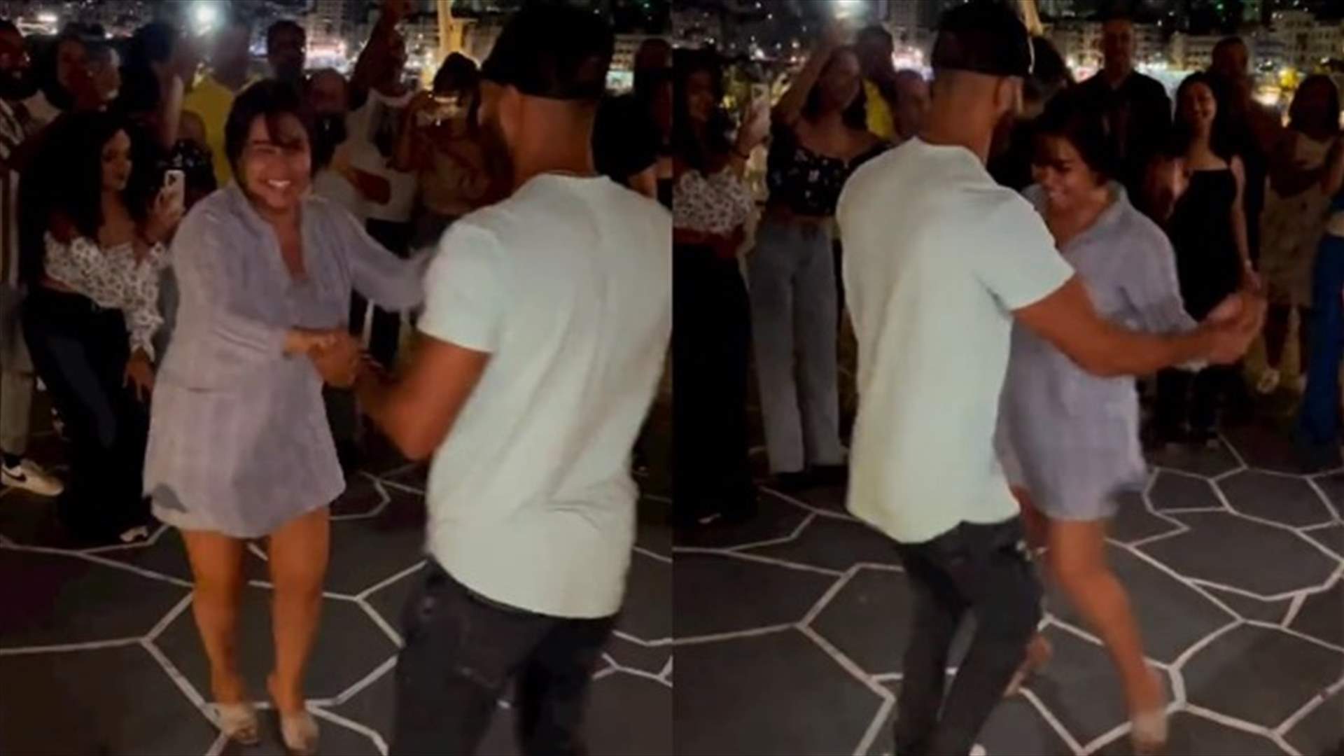 شيرين عبد الوهاب ترقص برومانسيّة كبيرة (فيديو)