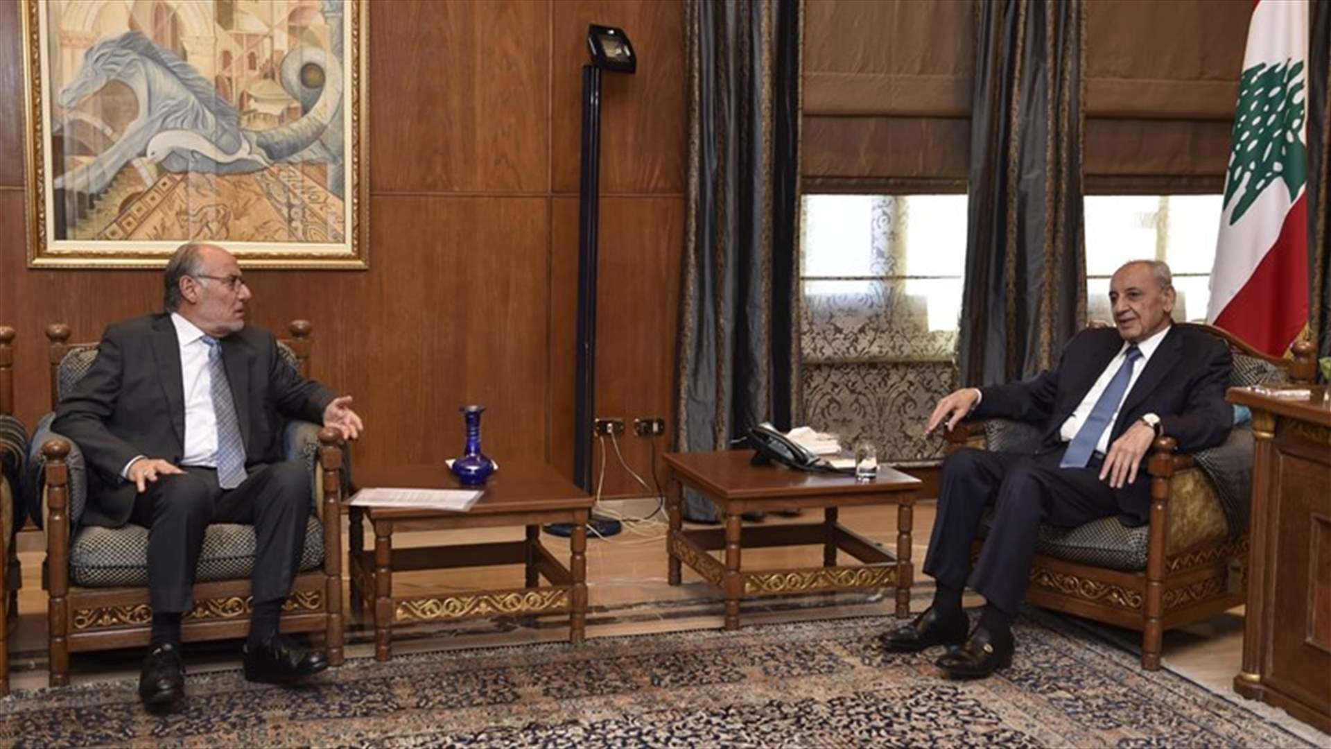 بري إستقبل السفيرة الأميركية وبحث مع وزير التربية في الأوضاع التربوية