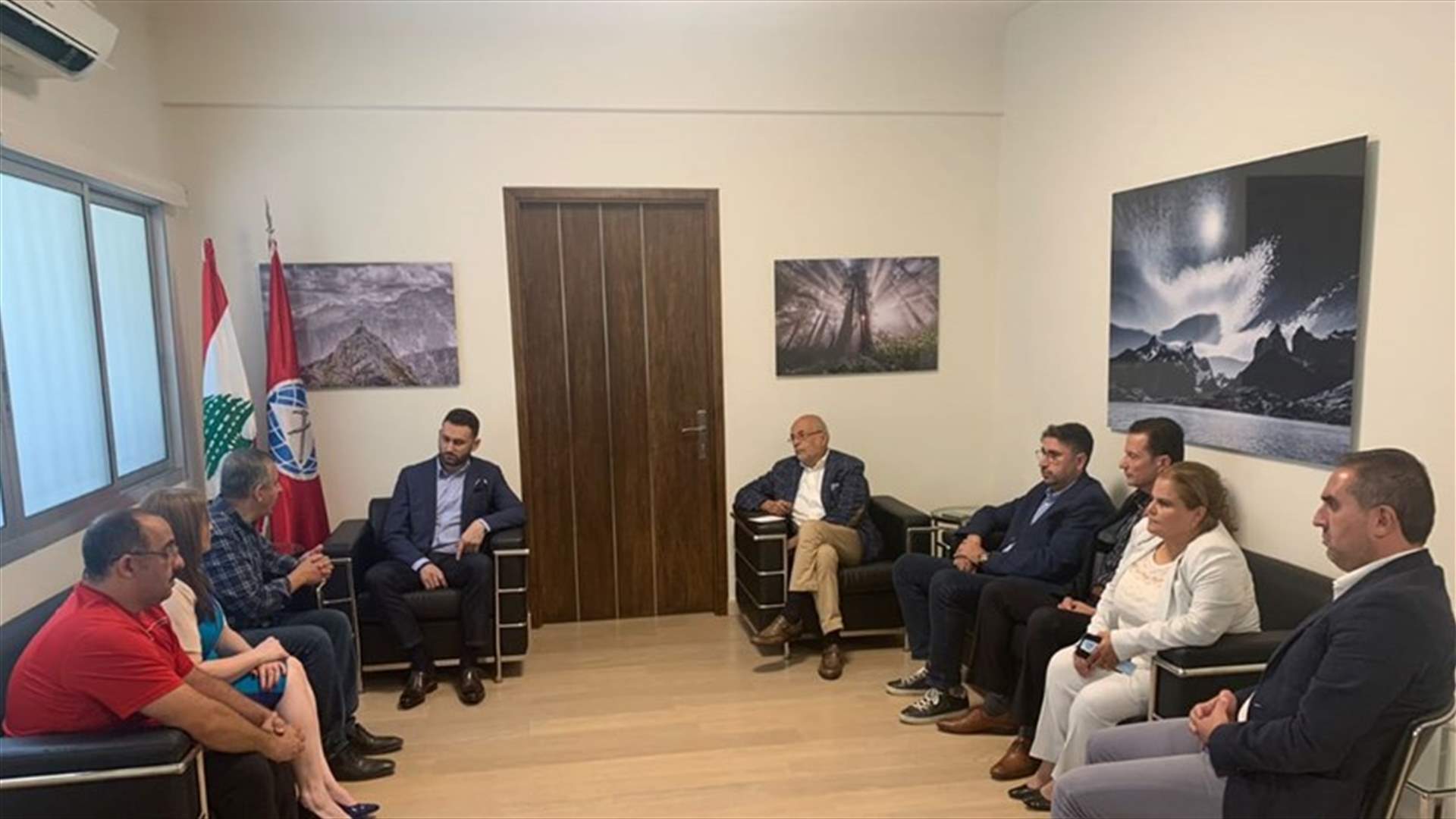 تيمور جنبلاط إستقبل وفدًا من رابطة الأساتذة في الجامعة اللبنانية