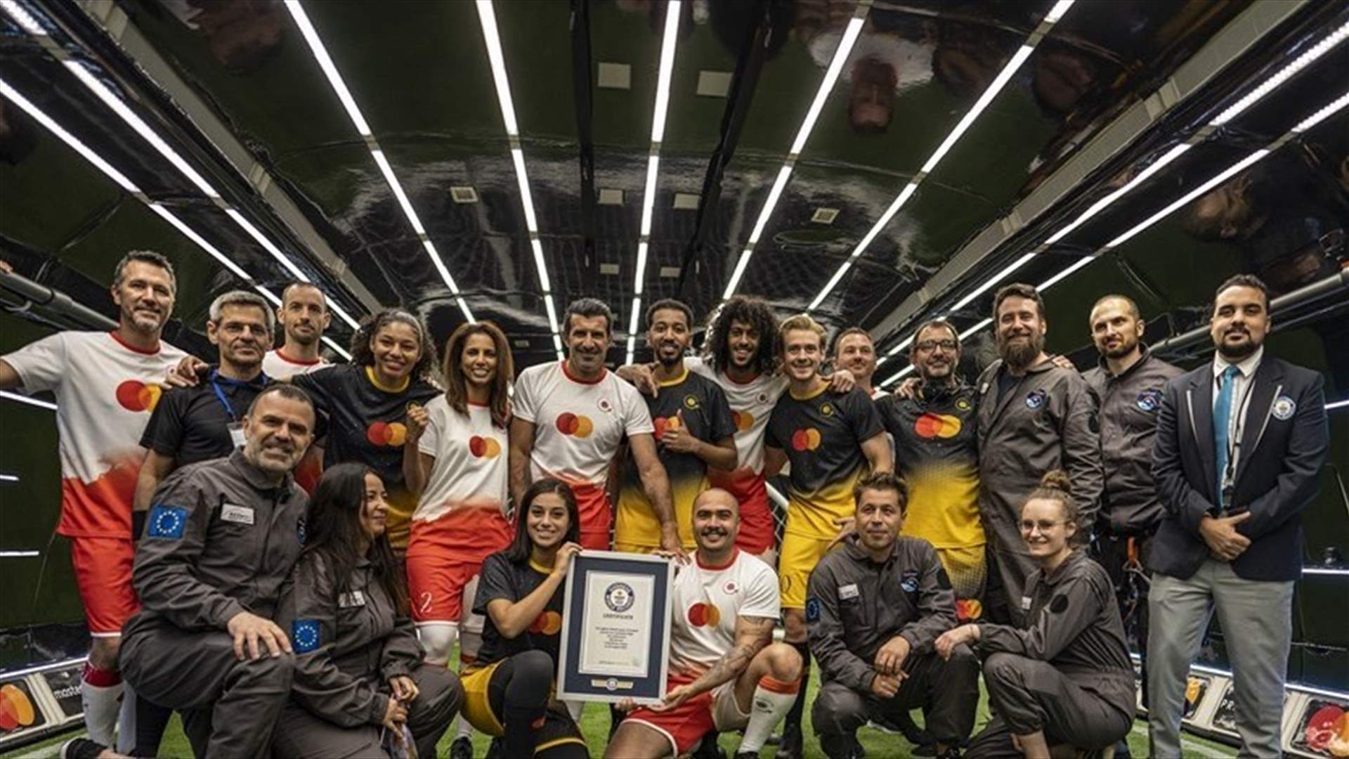 Mastercard expands decades-long football legacy through GUINNESS WORLD RECORDS™ title with Luis Figo