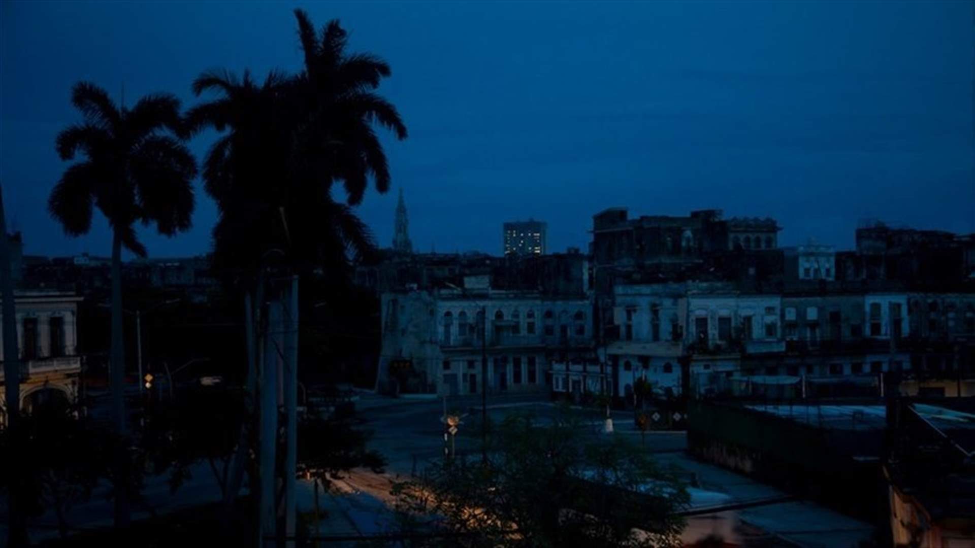 Havana protests flare for second night as Cuba scrambles to turn on lights