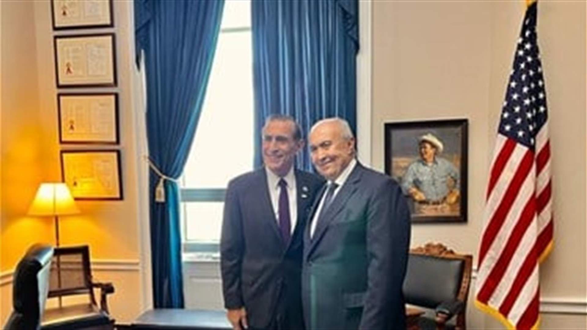 Makhzoumi continues his meetings in Washington