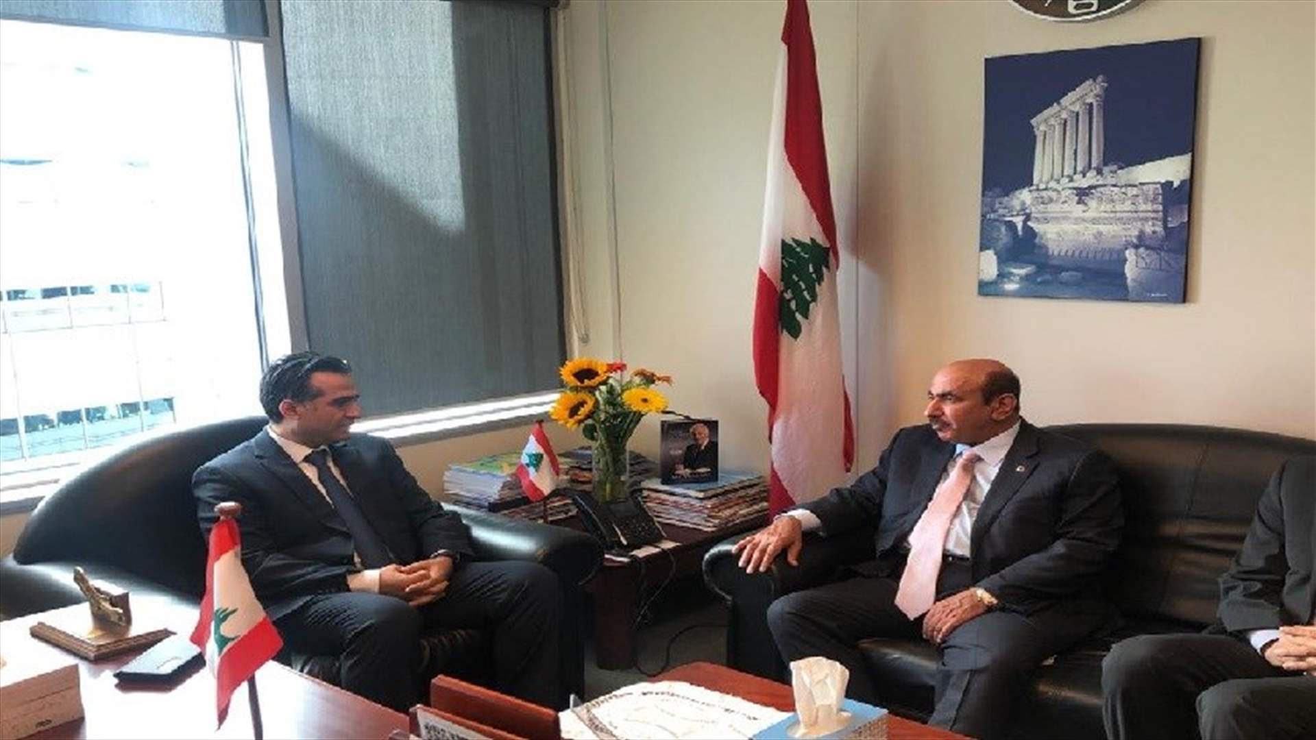 حميه التقى نظيره القطري في كندا: الاتفاق على إيفاد بعثة تقنية إلى لبنان تستكشف امكان استثمار الشركات القطرية في المرافق والقطاعات