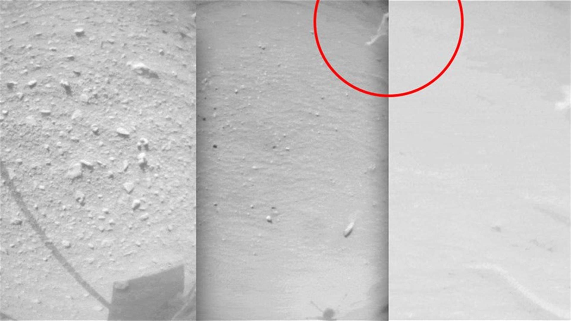 علق بمروحيتها ... ناسا تحقق في &quot;جسم غريب&quot; على المريخ