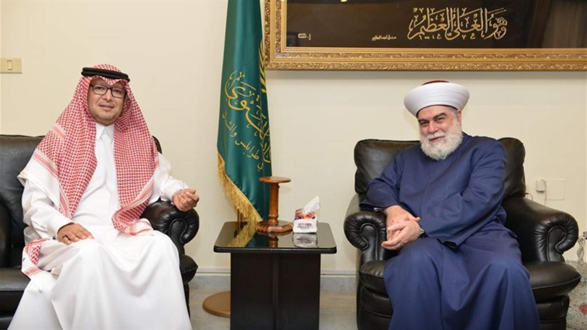 مفتي طرابلس والشمال يستقبل بخاري