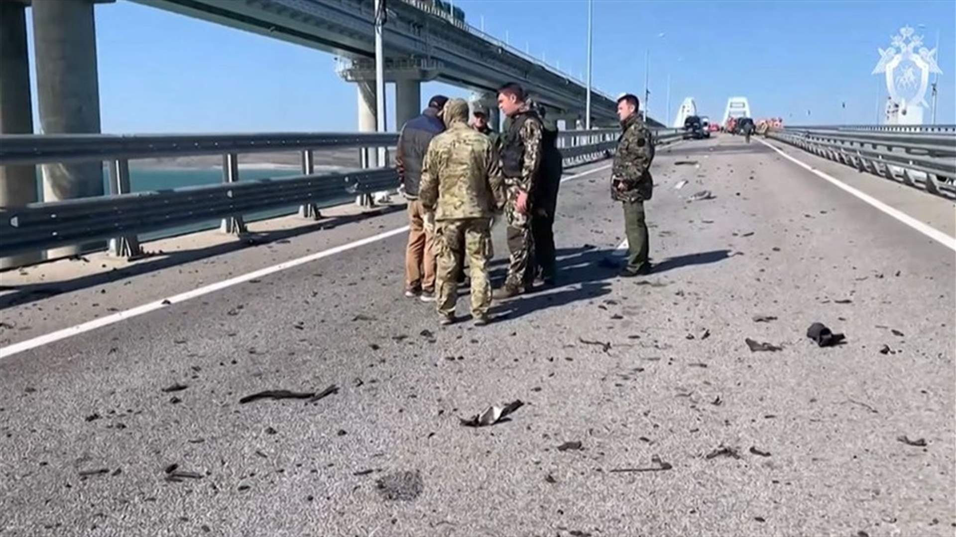 Car movement resumes on Crimea bridge after it was disrupted due to explosion