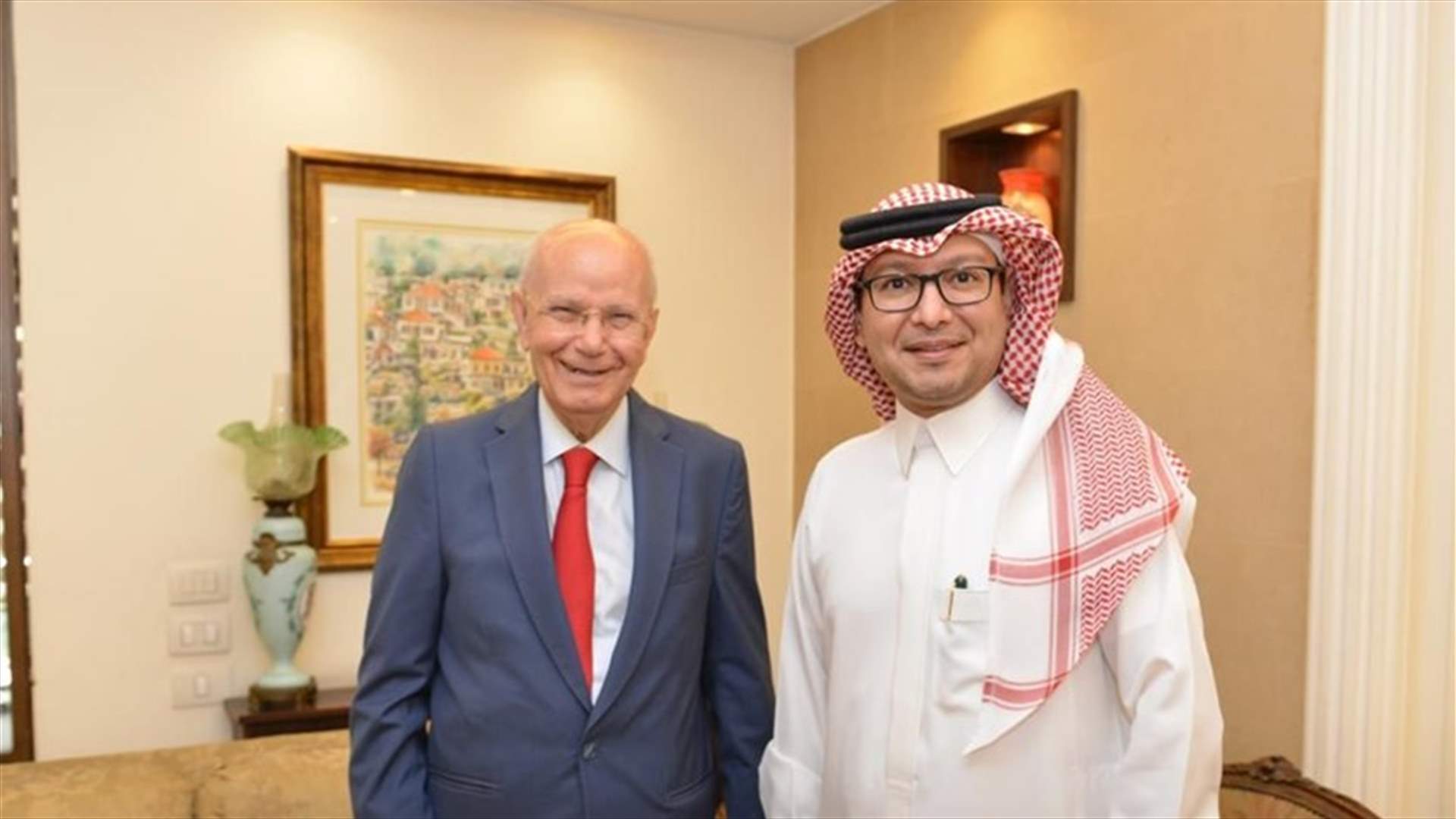الوزير السابق عبد الرحيم مراد يستقبل بخاري