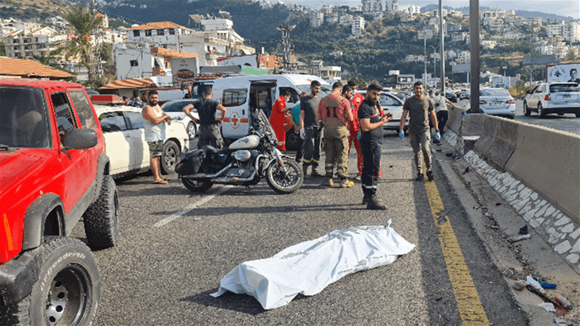 حادث سير يخطف حياة شخصين في نهر إبراهيم