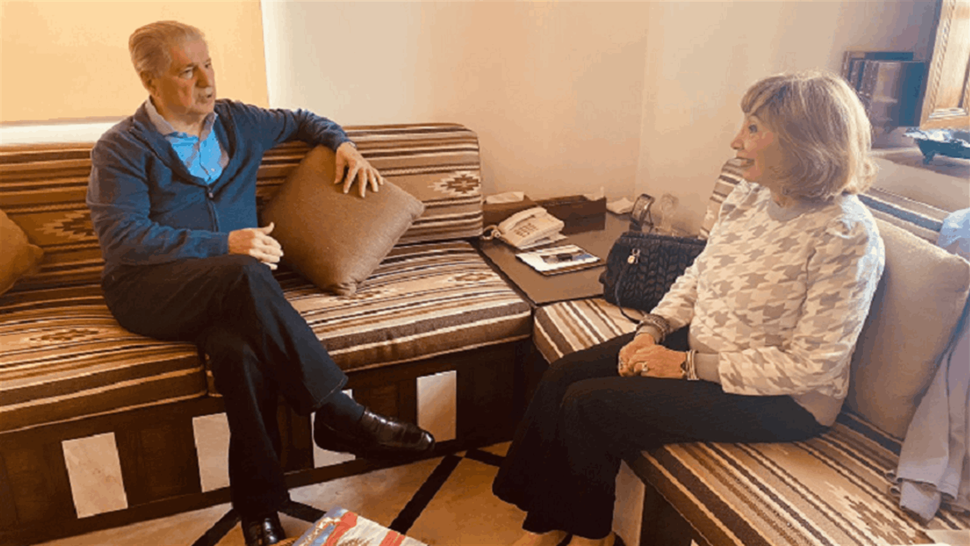 الريحاني زارت أمين الجميل في بكفيا: الحوكمة الرشيدة هي الحلّ الأساسي لكل الملفات العالقة