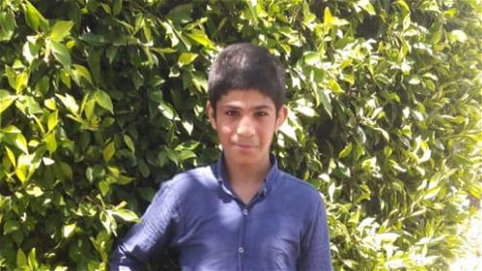 القاصر أحمد علي عبدو غادر ولم يَعُد... هل تعرفون شيئاً عنه؟