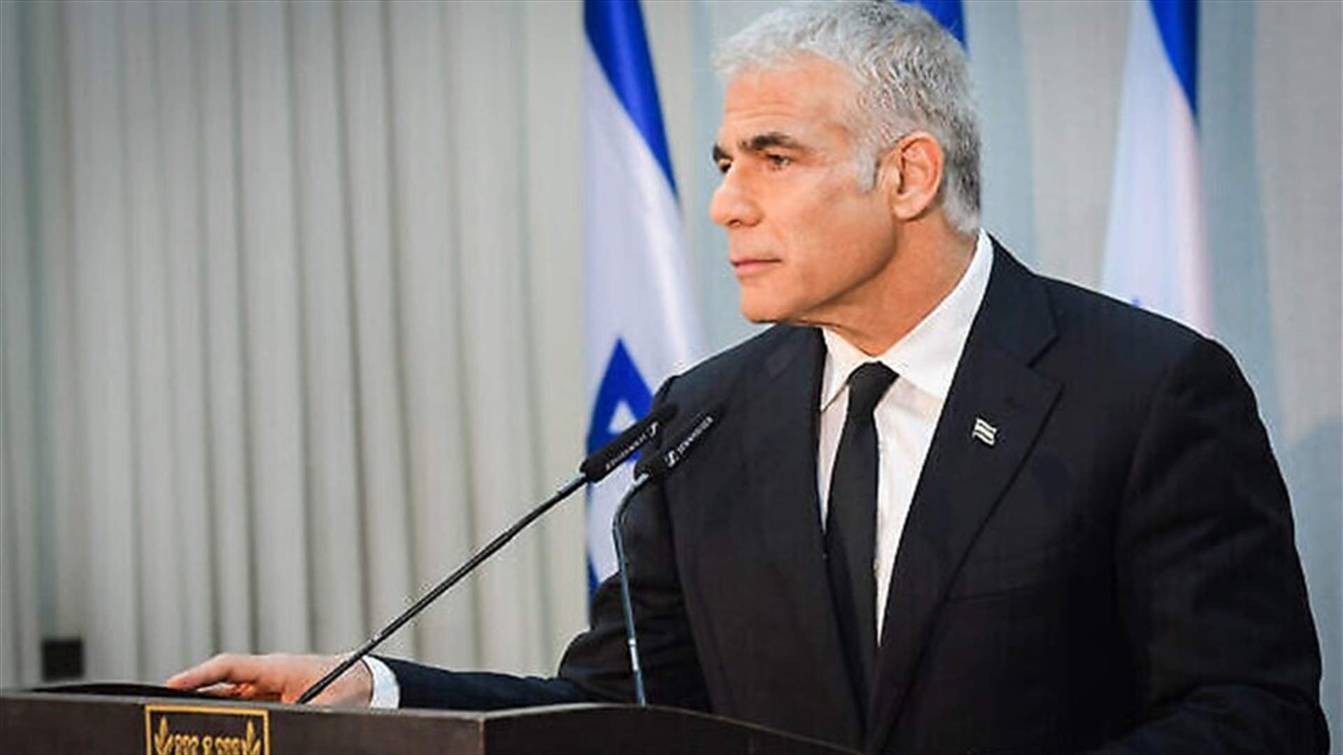 Lapid: Israel to sign on Thursday maritime border demarcation deal with Lebanon