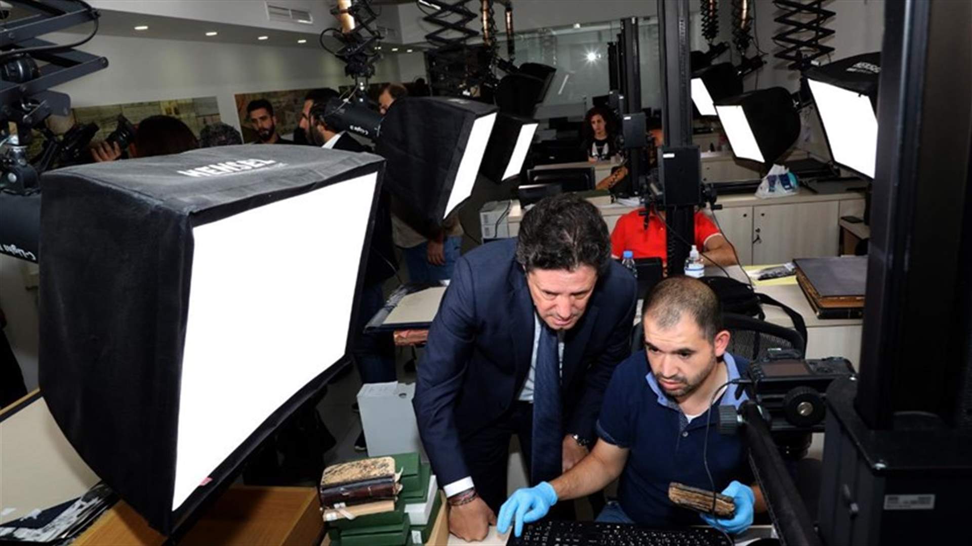 وزير الاعلام يزور جامعة الروح القدس وامكانية عقد بروتوكول تعاون مشترك