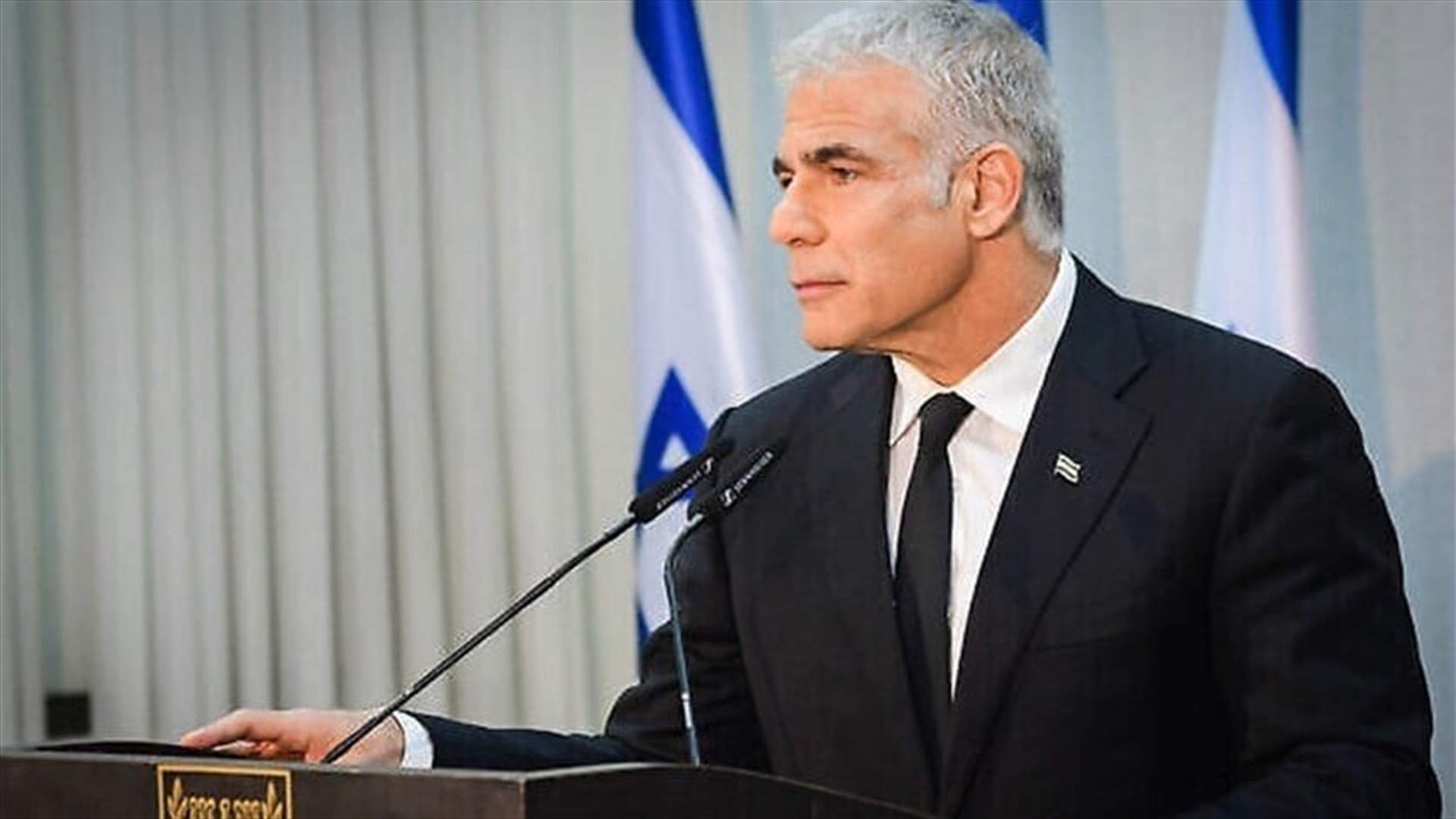 Lapid says Lebanon “recognizes” Israel in maritime border deal