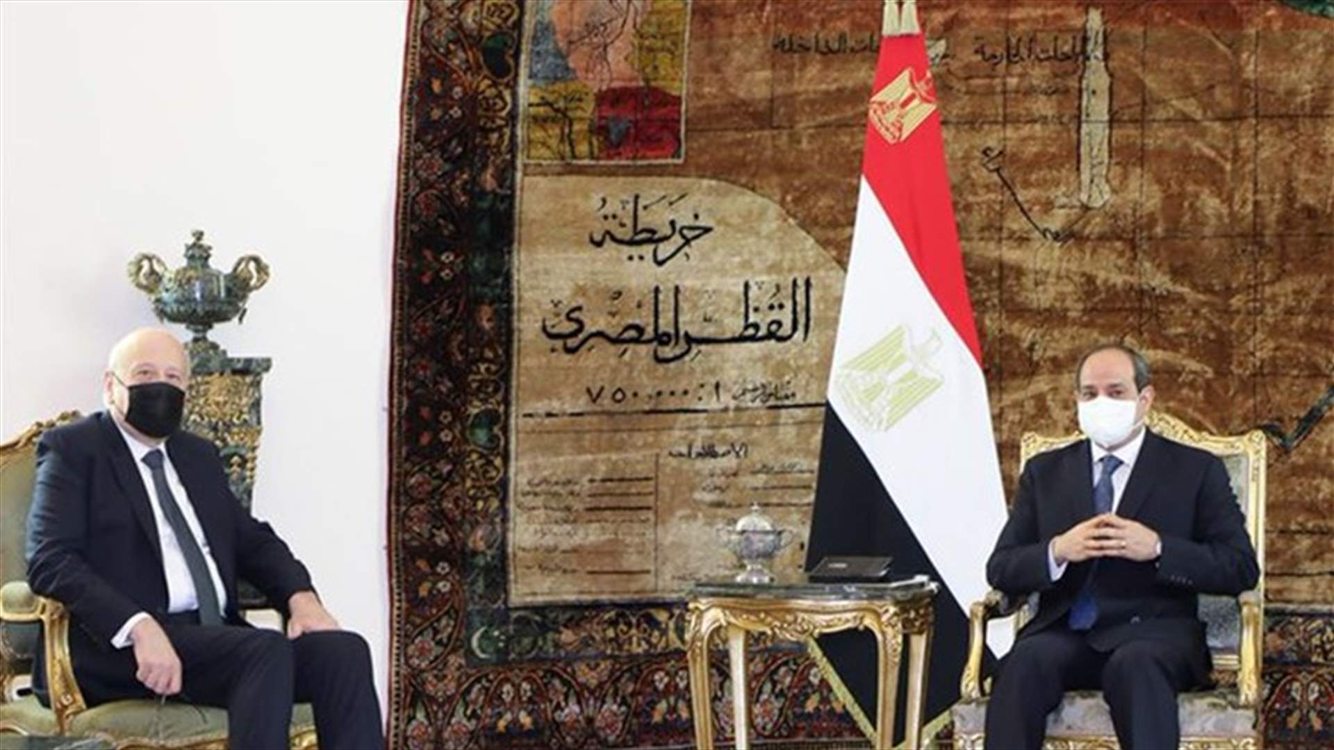 ميقاتي طلب من السيسي ادوية ولقاحات لمعالجة كوليرا