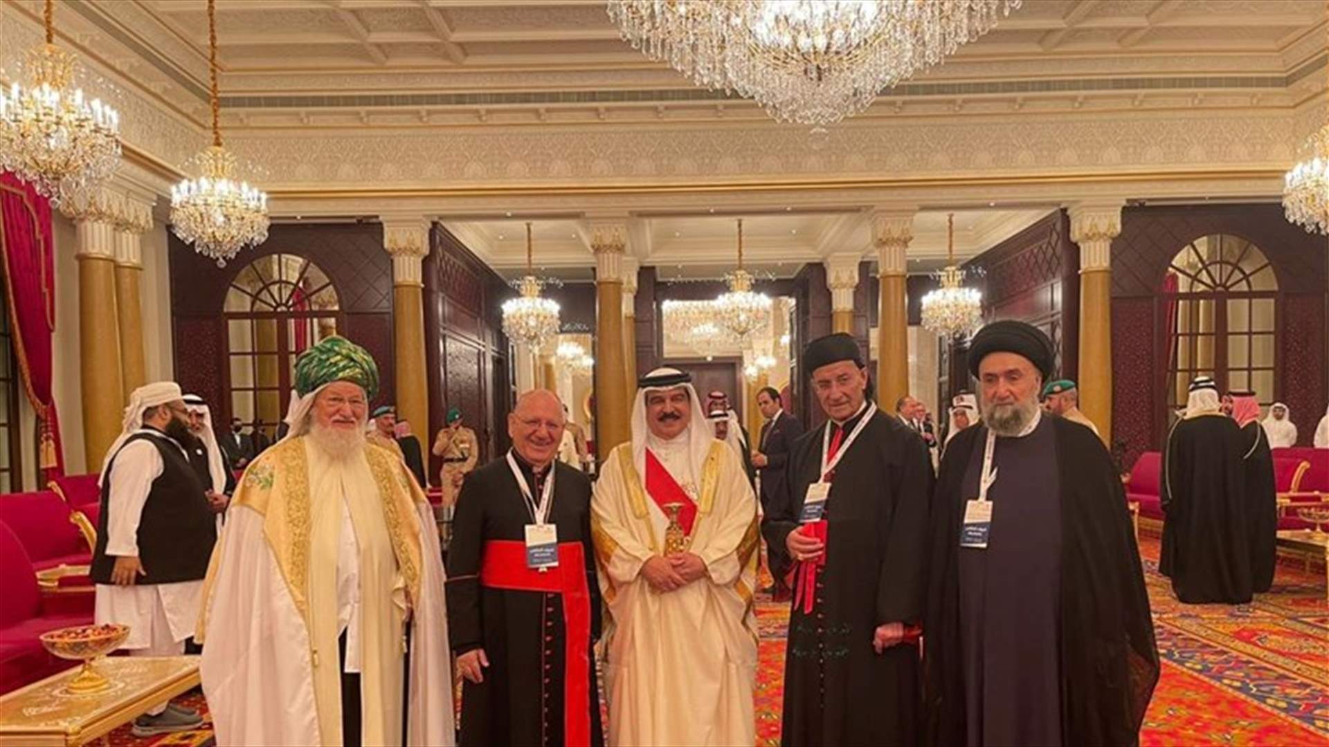 الراعي التقى ملك البحرين: "نحن العرب لن نترك لبنان الذي نحبه كثيرا"