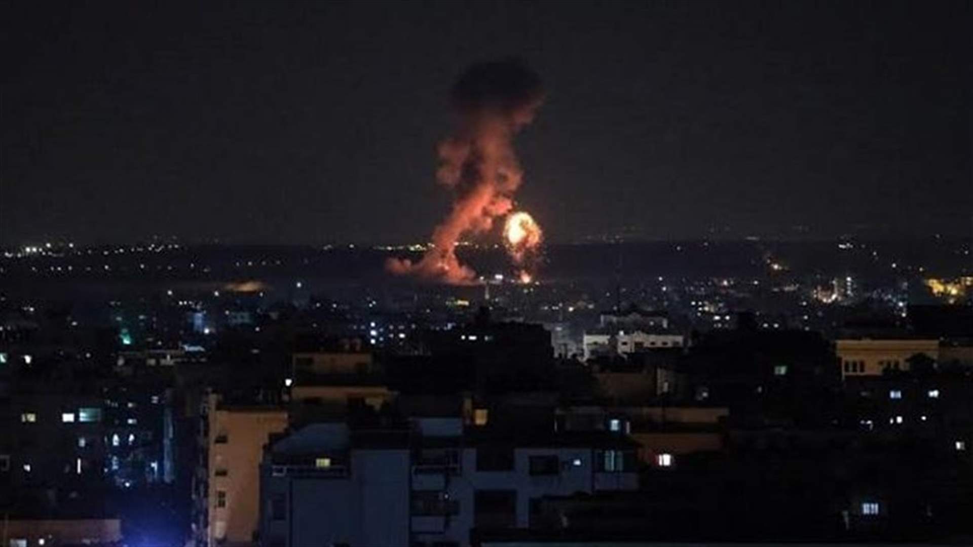 غارات جوية إسرائيلية على مواقع في قطاع غزة