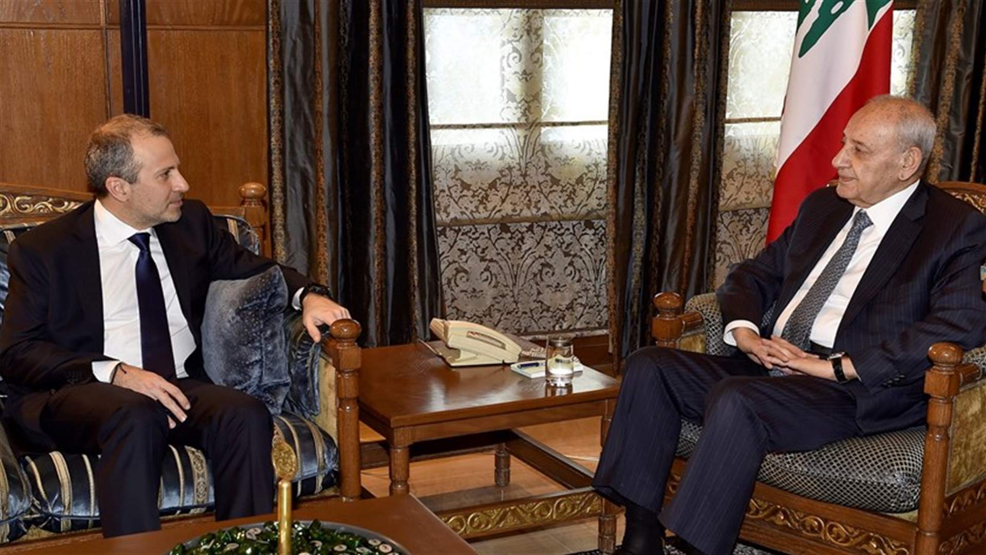 باسيل التقى بري (الاخبار)