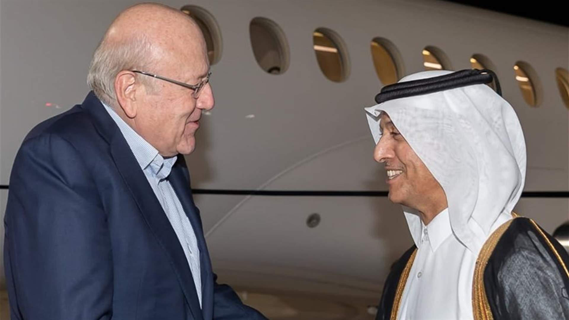 Mikati arrives in Doha to attend FIFA World Cup 2022 opening ceremony