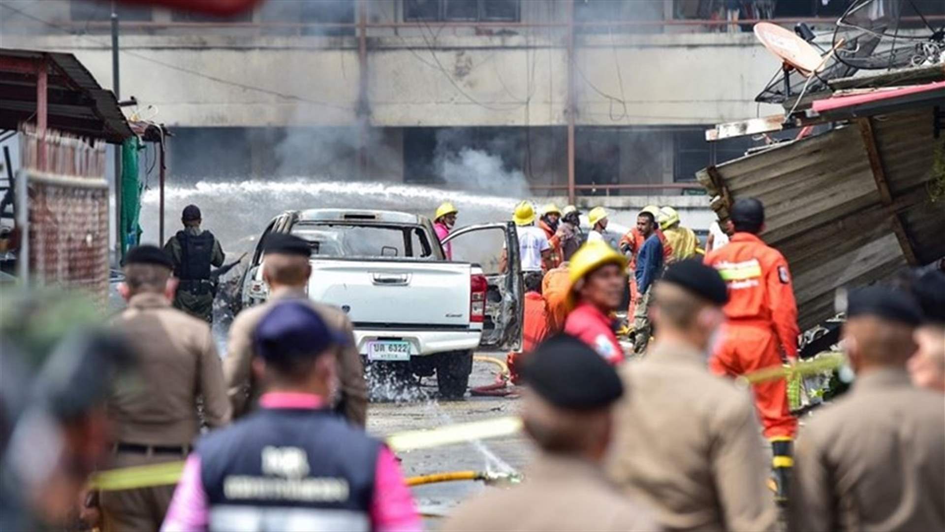 قتيل في انفجار سيارة مفخخة في جنوب تايلاند