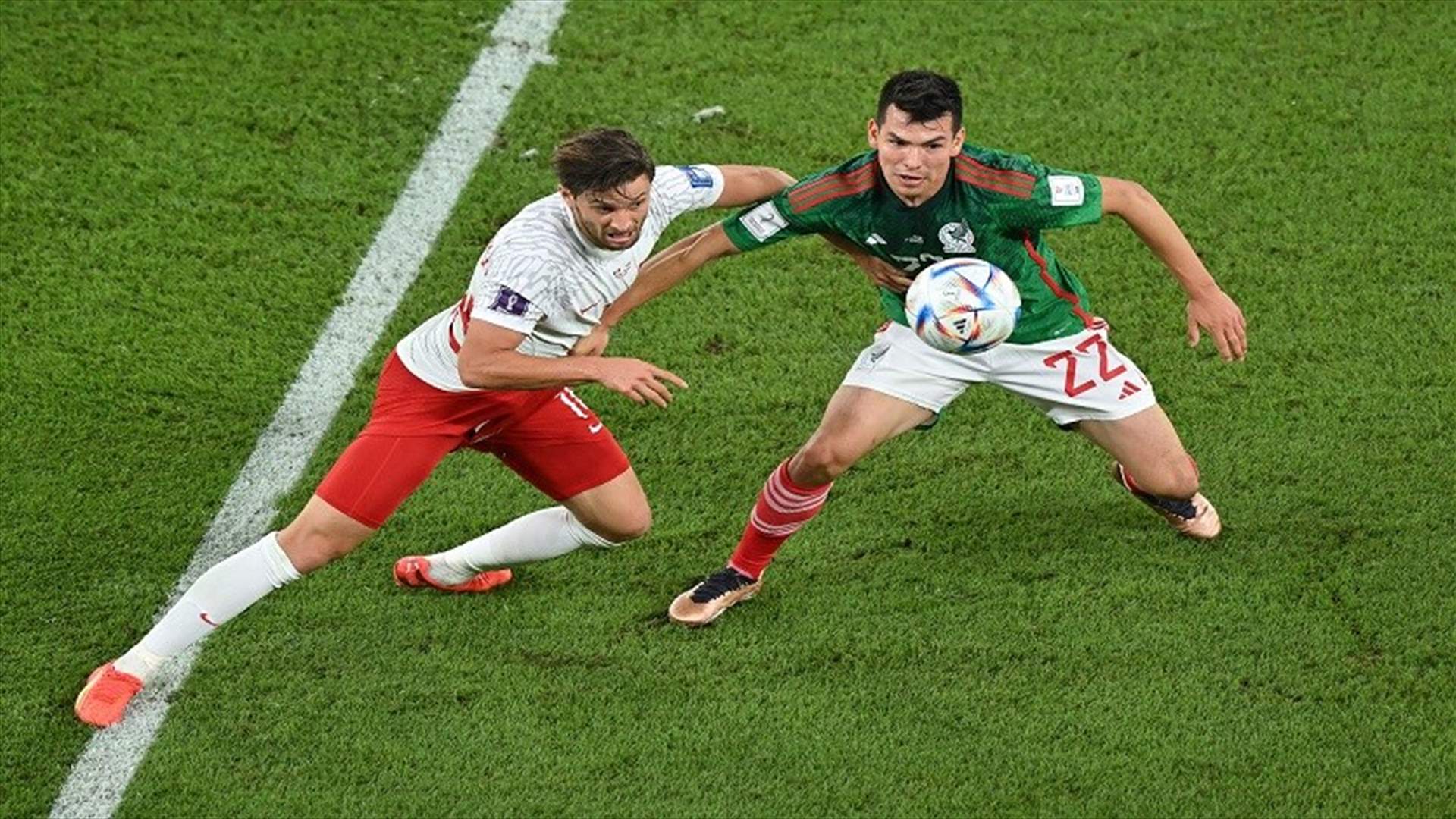 مونديال قطر 2022... التعادل السلبي يحسم مباراة بولندا والمكسيك