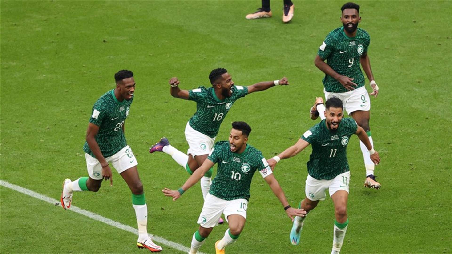 نجوم لبنان يحتفلون بفوز المنتخب السعودي على الأرجنتين: &quot;تحقيق أوّل حلم&quot;